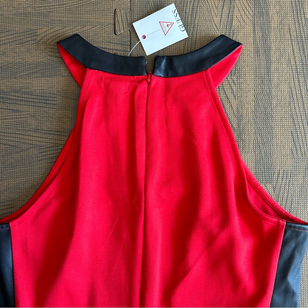 NWT! | Guess | Red Body Con Dress | Size S - Picture 6 of 11